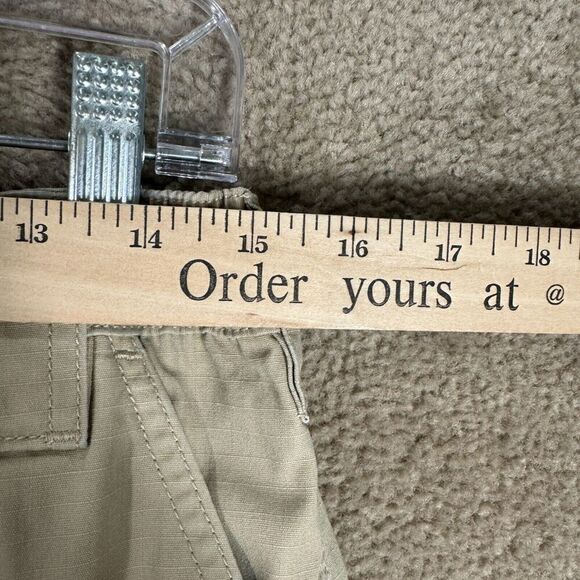 5.11 Tactical Cargo Pants Mens Size 34 x 34 Khaki Straight Elastic Waist Ripstop - Picture 5 of 12